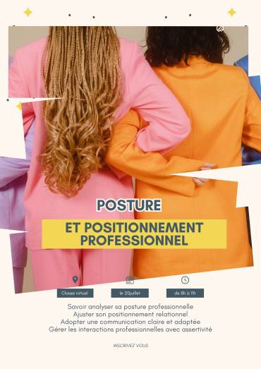 POSTURE ET POSITIONNEMENT PROFESSIONNEL